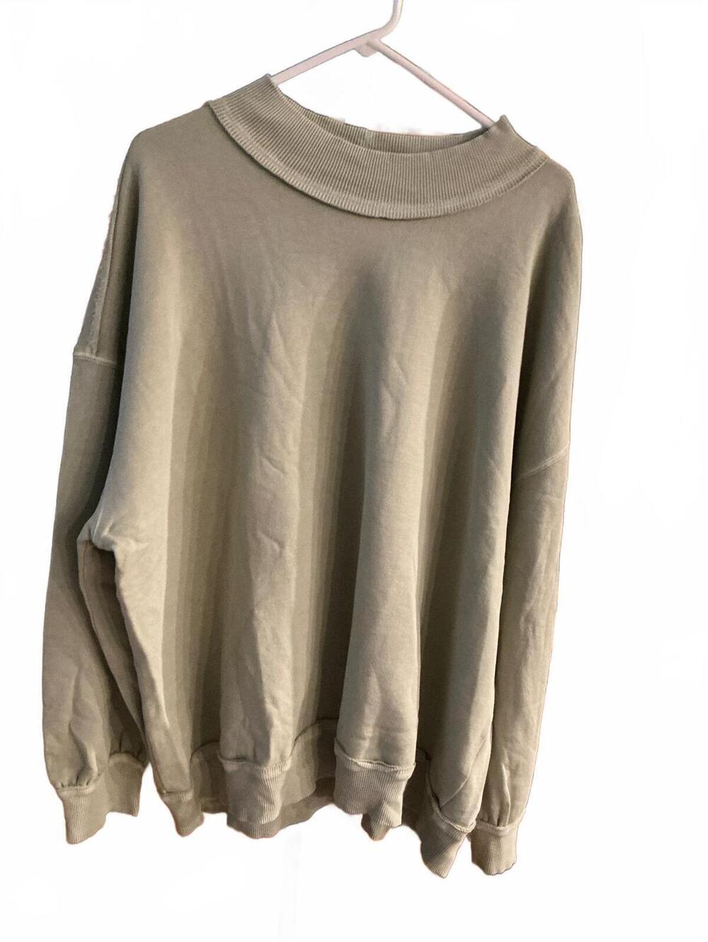 #FP045 NWOT We The Free Palm Springs Pullover in Sea Moss, Size L
